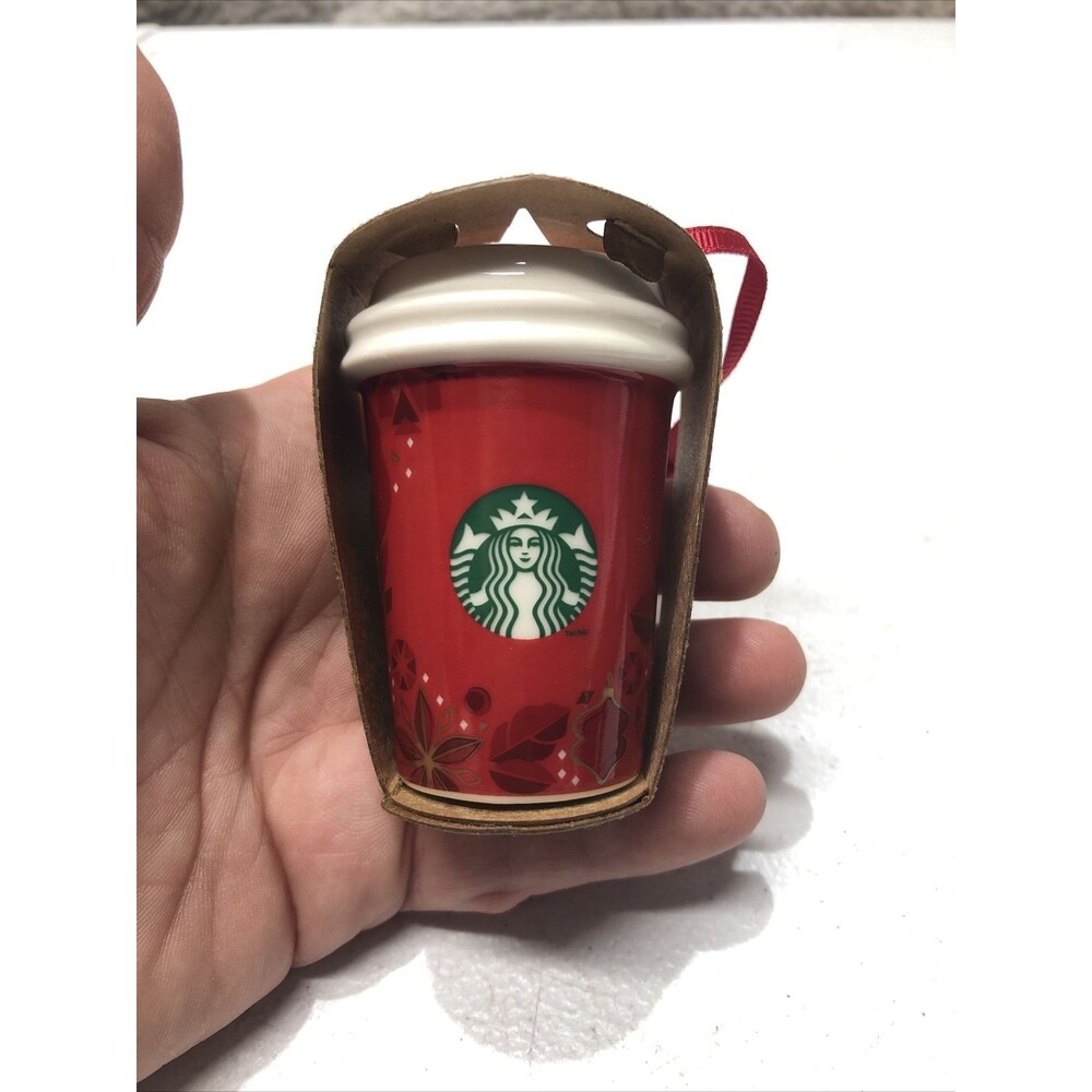 Starbucks Holiday 2013 Christmas Ornament Coffee Cup